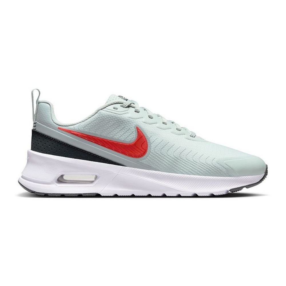 Nike Men's Air Max Nuaxis Various Sizes Light Silver / Picante Red